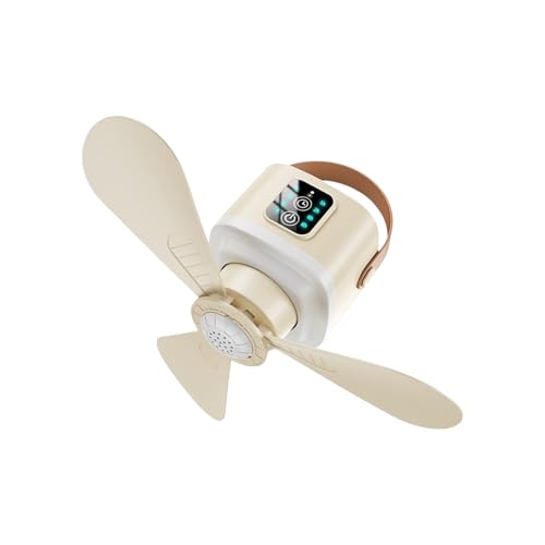 Ventilateur de plafond de camping portable USB avec lumière pour des nuits fraîches sous la tente
