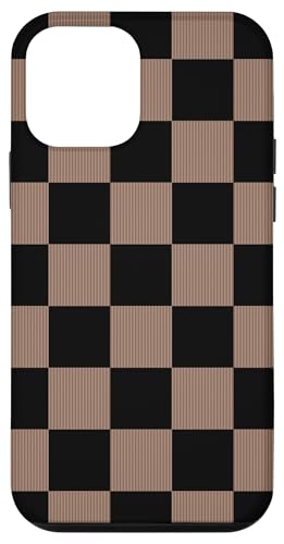 ���킢�����J�u���E���ƃu���b�N�̃r���e�[�W�`�F�b�N���B �X�}�z�P�[�X iPhone 12 mini �p