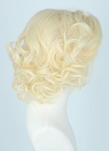 Perruque blonde courte pour incarner vos héros de cosplay à Halloween