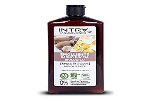 INTRÀ Argan & Jojoba Bagno Doccia Biologico Emolliente - 400ml