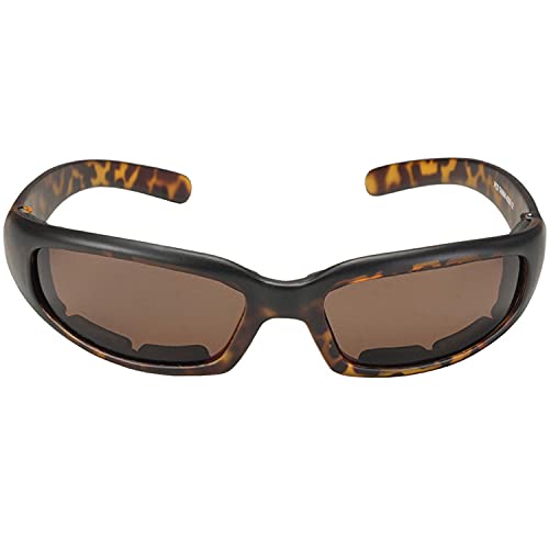 Rally Tortoise Frame/Brown Polarized Lens (43029) Rectangular Sunglasses, Black, Adult2