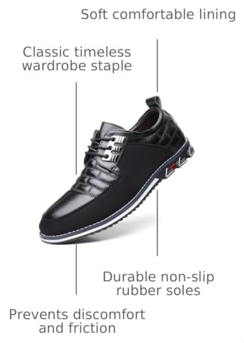 Image of COSIDRAM Men Casual Shoes Fashion Business Luxury Dress Shoes Office Loafers Flats Sneakers for Male