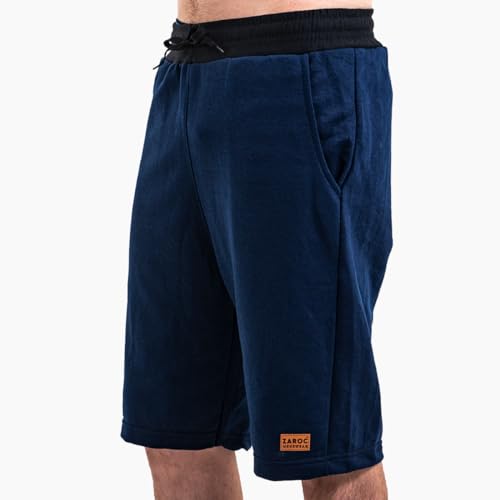 Kit 4 Bermudas Shorts Moletom Masculina Academia Dia a Dia By Zaroc (BR, Alfa, G, Regular, Regular,