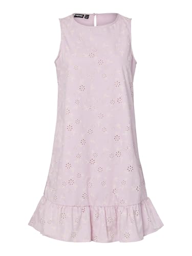 Pcbanna SL Dress Pwp WVN PIECES robe pour femme aux finitions tissées haut de gamme