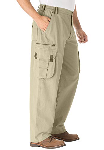 Boulder Creek by Kingsize Men's Big & Tall Expedition Ripstop Cargo Pants4