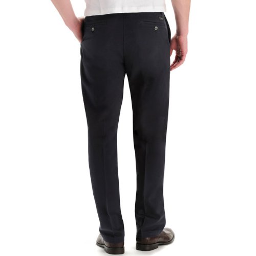 Lee Men's Stain Resistant Relaxed-fit Flat Front Pant2