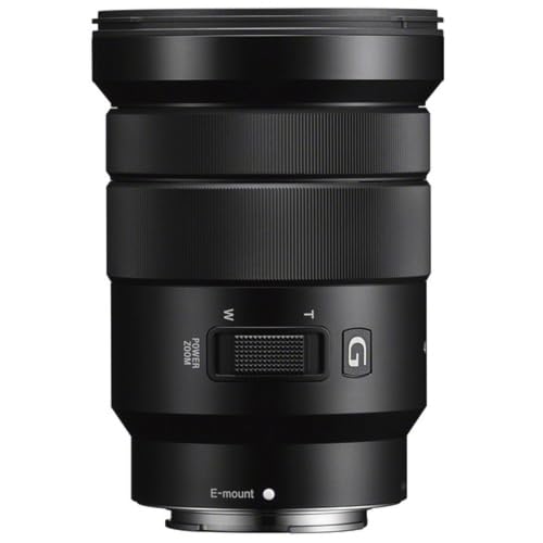 Image of Sony E PZ 18-105mm f /4 G OSS Power Zoom Lens Bundled with 72mm UV Filter + Deluxe Cleaning Accessory Kit+ Cap Keeper + Microfiber Cloth Cloth (6 Items)