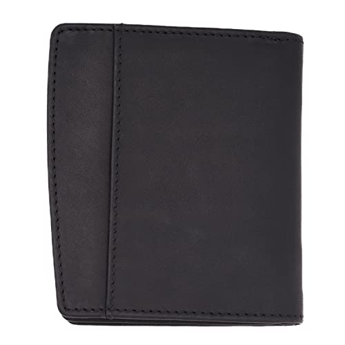 Biddy Murphy Irish Celtic Knot Embossed Ladies Premium Imported Leather Bifold Wallet, Black3