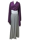 Hakuouki Shinsengumi Kitan Toshizo Hijikata Kimono Outfit Cosplay Costume (Male XXL) Purple
