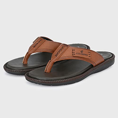 Image of Centrino Men's Flip-Flop Slippers | Luxurious Comfort for Every Step | Slip-On Ease, Stylish Design | Perfect for Beach Days, Poolside Lounging, and Casual Wear (8201)