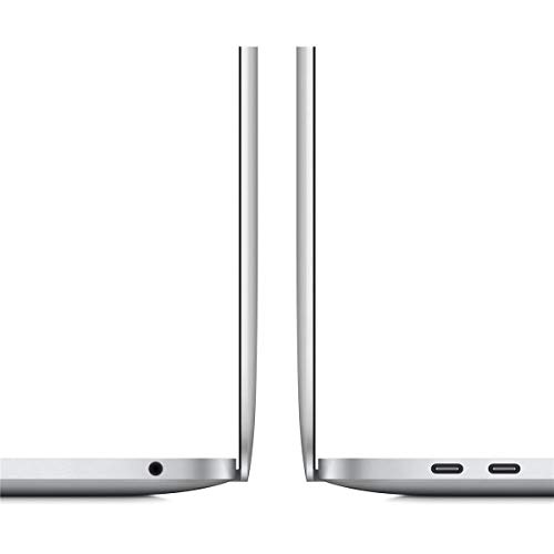 Image of Apple Late 2020 MacBook Pro with M1 Chip, 13.3 inch, 16GB RAM, 512GB SSD, Silver (Renewed)