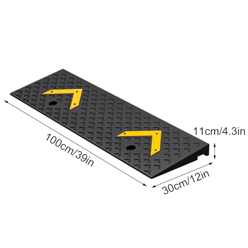 Rampa de caucho para bordillo con altura 3.1-5.9 in miniatura 2
