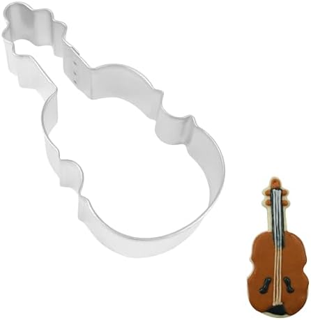R&M Violin 4.5" Cookie Cutter – Music-Themed Baking Tool for Cookies, Fondant & Crafts image 5