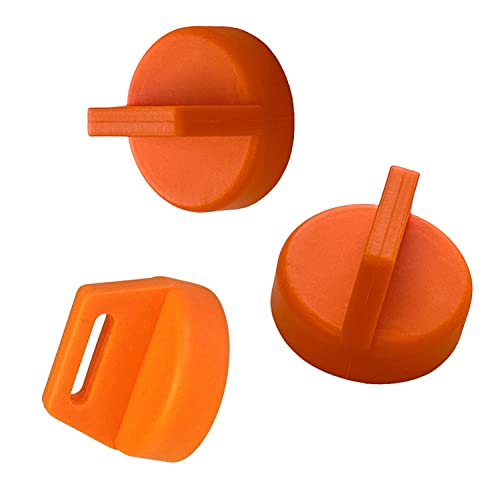 Jiayicity 5433534 5431964 Coque de clé d'allumage orange compatible avec Polaris Trail Blazer 250 Magnum 325 330 500 Sportsman 335 400 450 Trail Boss 325 Compatible avec Yamaha G9 G14 G16