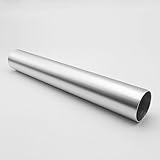 AC PERFORMANCE 2' (51mm) OD Straight Aluminum Intercooler Pipe Air Intake Tube, Brushed Finish