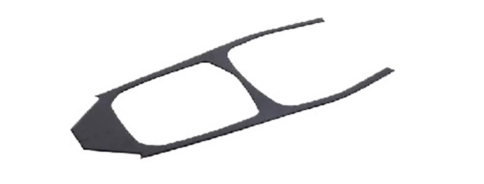 for 1 Series 2 Series F40 F44 2020-2023 Soft Carbon Fiber Car Center Control Panel Frame Decoration Sticker