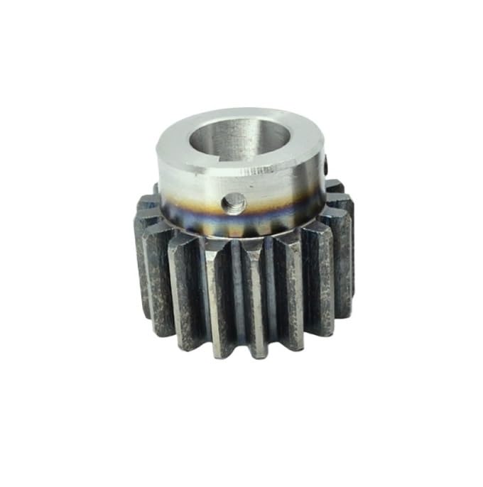 Boss Gear 1.5 die 15 Teeth 18 Teeth 20 Teeth 25 Teeth Motor Gear Cylindrical Gear with Step Gear Opening(1.5 Mold 25 Perforations 16)