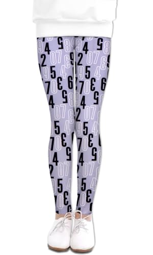 Image of LUOUSE Girls' Leggings Full Length Comfy Pants Trousers 4-13 Years