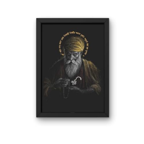 Image of A4 Size Black Wall Photo Frame Design 25