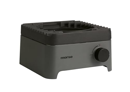 Morsø Vulcano Wok Burner – Powder-Coated Steel & Cast Iron Wok Gas Burner, 33 x 37.8 x 19.6 cm, Anthracite