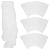 Abaodam 4stücke Abdeckplane für Motorrad und Schmutzabweisend Einweg-fahrradschutz für Drinnen und Draußen gegen Kratzer Regen Wind für Outdoor-motorradlagerung