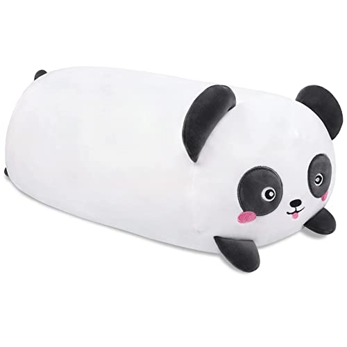 Achwishap 9.8" Panda Stuffed Animal, Hugging Plush Cute Stuffed Plush Doll, Super Soft Kawaii Panda Plush, Squishy Panda Pillow As Birthday Gift(Panda, 9.8) #TOP3