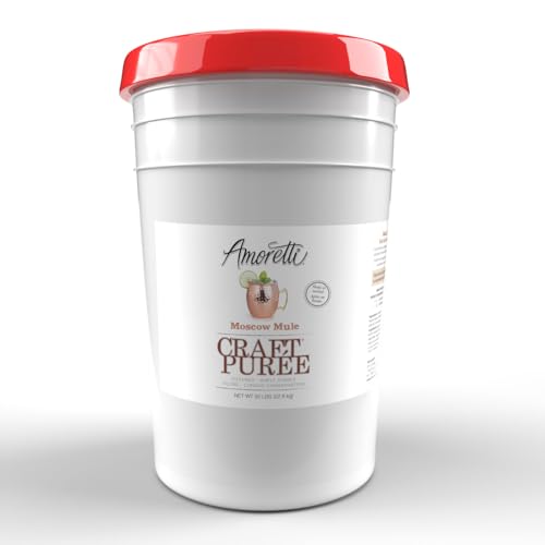 image for Amoretti - Moscow Mule Craft Puree® 8 lbs - Perfect for Brewing, Cock
