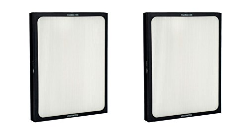 Nispira Filter Replacement Compatible with Blueair 200 and 300 Series Particle Fits Models 201, 203, 205, 215B, 250E, 270E, and 303, 2 Pk.
