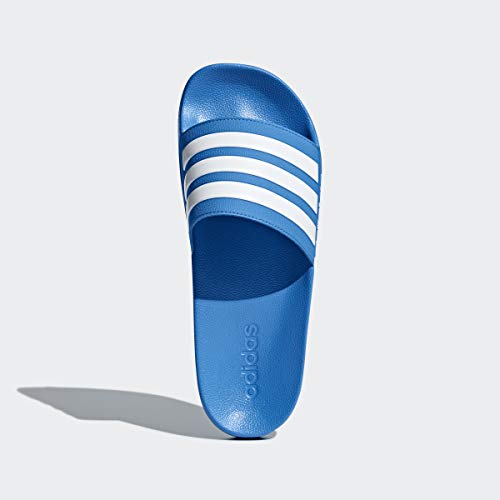 adidas Men's Adilette Shower Slides Bright Blue/White/Bright Blue 183