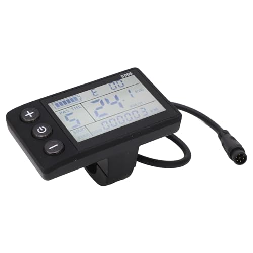 VGEBY LCD-Display mit 6-pol Anschluss, Upgrade für LCD-Panel Teile für Mountainbikes und Elektroroller Sport & Freizeit