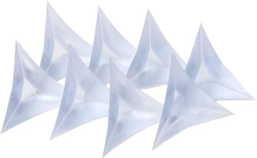 100Pcs Transparent Corner Dust Guards Reusable Drawer Corner Sticker PVC Three-Dimensional Design Tool Sets Hand Tools and Home Improvement