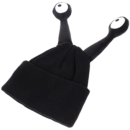 Boys and Girls Knitted Beanie Hat for Toddlers Funny Antenna Design Warm Accessory for Boys and Girls Soft and Stretchy Fits Circumference for Ages