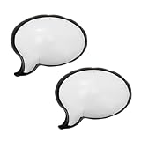 DIY Comic Dialog Box Balloon Comics Book Hero Character Speech Bubble Balloons Anime Themed Party Decor National Comics Day Baby Shower Bridal Shower Gender Reveal Birthday Party Decorations Supplies