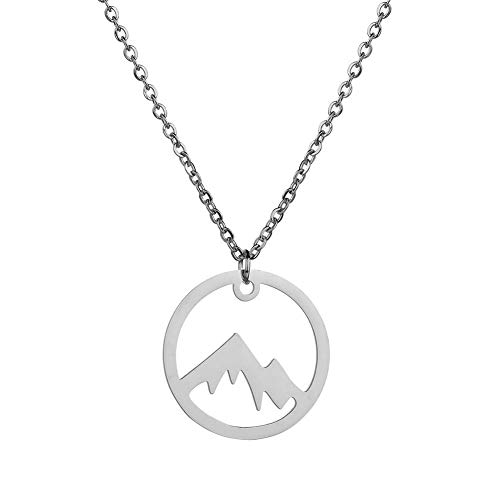 Collier montagne argent pour femme : un bijou de clavicule anti-ternissement qui sublime vos tenues