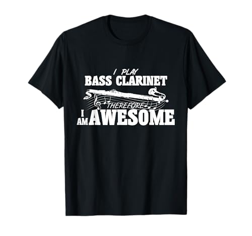 Bass Clarinet Tshirt Funny Music Band Gift for Musician T-Shirt