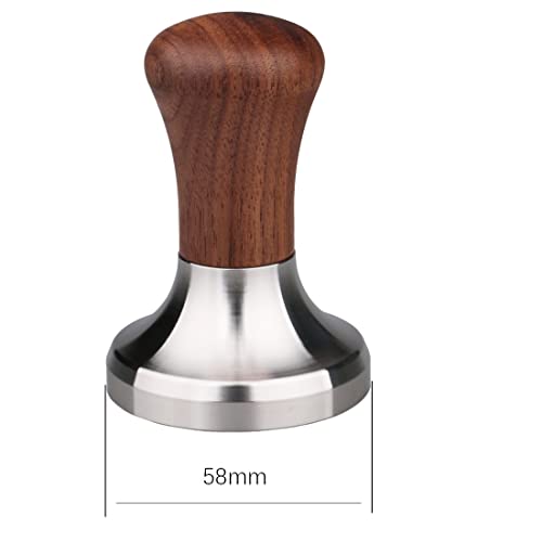 Omgogo Coffee Tamper 58Mm, Espresso Hand Tamper 58Mm,304 Stainless Steel Espresso Coffee Tamper 58Mm #TOP1