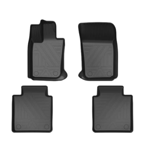 Tapis Sol Voiture TPE Toutes Saisons Inodore pour Protection Pieds 971 LWB