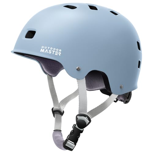 Image of OutdoorMaster Skateboard Cycling Helmet - Two Removable Liners Ventilation Multi-Sport Scooter Roller Skate Inline Skating for Kids, Youth & Adults