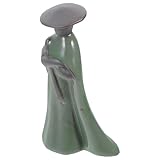 Décoration polyvalente : adaptée à une utilisation intérieure et extérieure, cette figurine de samouraï peut être utilisée pour décorer divers espaces, ajoutant une touche unique à tout décor. accessoire décoratif pour bonsaï, figurine miniature de jardin