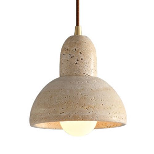 Lampe à suspension en marbre de personnalité au design japonais haut de gamme