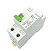 2P ELCB 230VAC 2P25A 40A 100A 10 30mA RCCB Residual Current Circuit Breaker Operation Protection Device Electrical Tools(2P32A30MA)