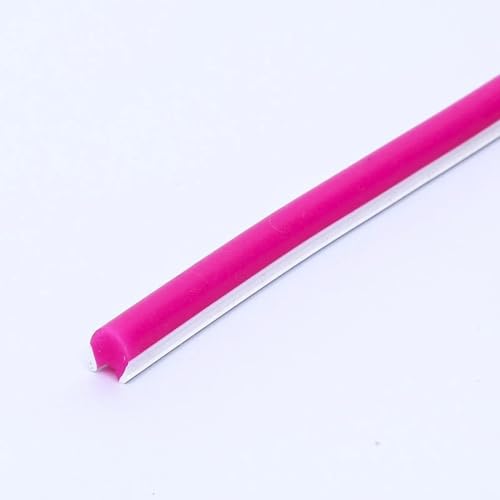 Bande De Néon, Tube De Silicone De Séparation De Bricolage De 1 À 10 M, Bande De Néon LED De 6 Mm De Largeur, Ruban De Panneau D'enseigne Au Néon Étanche...