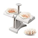DAPAGENY Automatic Dumpling Maker Mold,Double Head Dumpling Mold Wrap Two At A Time,Household...