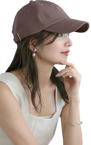 [Little&More] キャップ 帽子 レディース ２サイズ 深め uv 紫外線対策 遮光 おしゃれ 日焼け防止 【UVも遮光性も100%カットでUPF50+】 (ノーマル, チャコール)の商品画像（Amazon）