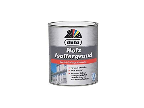 Preisvergleich Produktbild Düfa Acryl-Holzisogrund Seidenmatt Weiß 2,5l