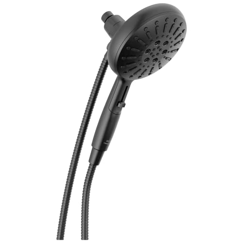 Delta Faucet 7-Spray SureDock Magnetic Shower Head with Handheld Spray, Black Shower Head with Hose, Showerheads & Handheld Showers, Handheld Shower Heads, Hand Shower, Matte Black 59410-BL-PK - image 1