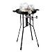FireDisc - Deep 36" Backyard Plow Disc Cooker - Jet Black | Portable Propane Outdoor Camping Grill