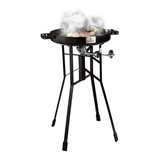 Original FIREDISC- 36” Tall Propane Cooker (Black)
