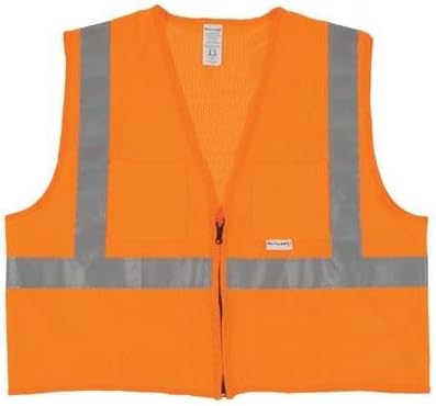 Asmc - Ansi Class 2 Deluxe Style Vests Dwos Replaced By 029-3022282: 029-3009933 - vest cl2 msh org/slv dlx2x
