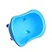 Toyvian Hamster Bath Basin Small PET Bathtub Blue Portable Shower Container for Hamsters Mice and Other Small Animals